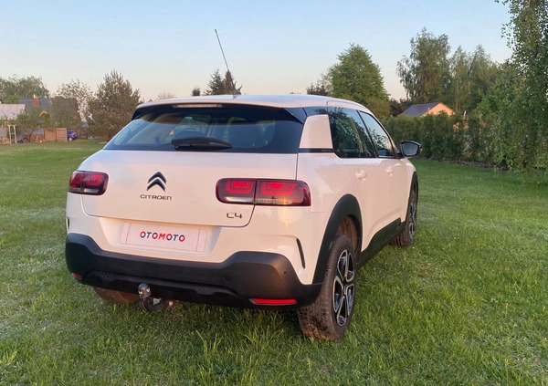 Citroen C4 Cactus cena 39900 przebieg: 230000, rok produkcji 2019 z Siedlce małe 121